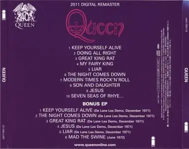 Queen - Queen (1973) [2CD, 40th Anniversary Edition] Re-up