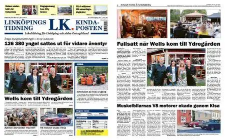 Linköpings Tidning & Kinda-Posten – 21 juli 2017