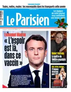 Le Parisien du Vendredi 1er Janvier 2021