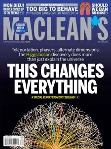 Maclean's - 23 July 2012