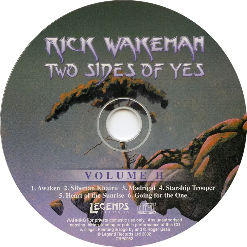 Rick Wakeman - Two Sides Of Yes, Volume 2 (2002) / AvaxHome