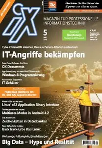 IX Magazin für Professionelle Informationstechnik Mai No 05 2013