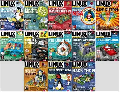 Linux Format UK - Full Year 2014 Issues Collection