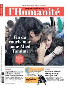 L'Humanite du Lundi 30 Juillet 2018