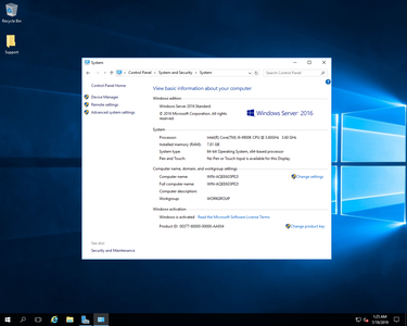 Windows Server 2016 Build 14393.3115