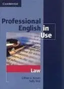 Cambridge Professional English in Use - Law