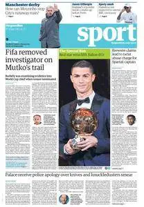 The Guardian Sports supplement  08 December 2017