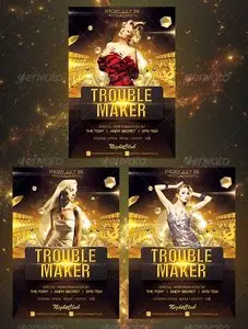 GraphicRiver Trouble Maker Flyer