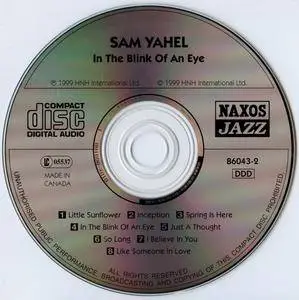 Sam Yahel - In The Blink Of An Eye (1999) {Naxos Jazz 86043-2}