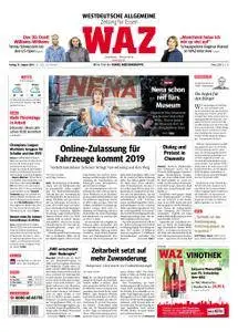 WAZ Westdeutsche Allgemeine Zeitung Essen-Steele/Kray - 31. August 2018