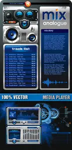 Stock Vector - Media Player