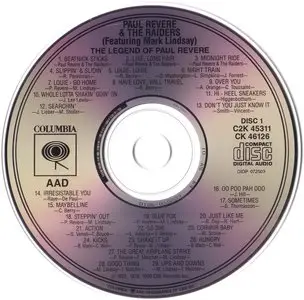 Paul Revere & The Raiders - The Legend Of Paul Revere (1990) 2CD *Re-Up*