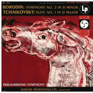 Dimitri Mitropoulos - Borodin: Symphony No. 2 - Tchaikovsky: Suite No. 1 in D Major (Remastered) (1955/2022)