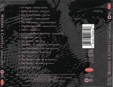 VA - Modern A Cappella (1992) {Rhino} **[RE-UP]**
