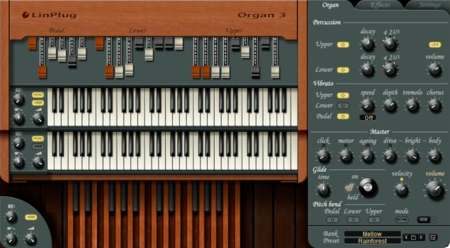 LinPlug Organ v3.1.9 Mac OS X