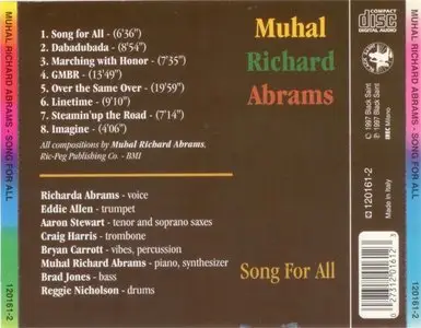 Muhal Richard Abrams - Song for All (1997)
