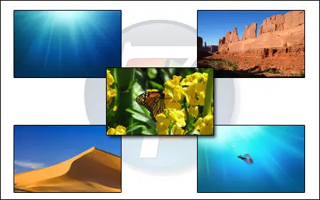 Windows Se7en official wallpapers pack