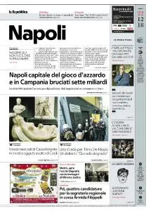 la Repubblica Napoli - 22 Dicembre 2018