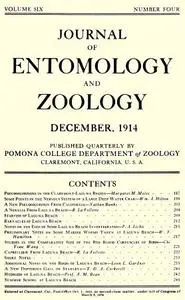 «Journal of Entomology and Zoology, Vol. 06, No. 4, December 1914» by Various