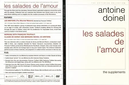 The Adventures of Antoine Doinel (The Criterion Collection) [2 DVD9s & 3 DVD5s] [Repost]