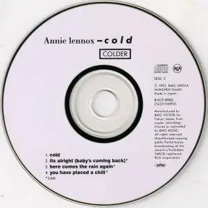 Annie Lennox - Cold + (1993) {3CD Singles Box Set, Japan}