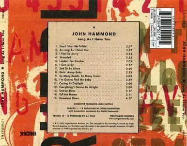 John Hammond - Long As I Have You (1998)