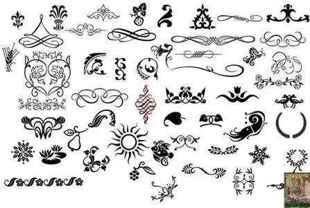 Ornaments and Flourishes for Adobe Illustrator