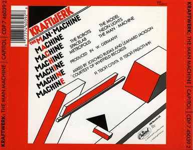 Kraftwerk - The Man-Machine (1978) [Non-Remastered English Version]