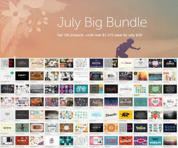 CreativeMarket - July Big Bundle