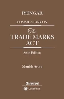 Iyengar Commentary on The Trade Marks Act, 6th Edition
