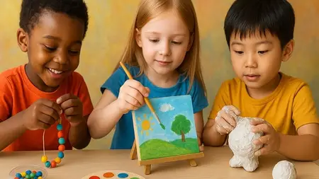 Art and craft projects for children four years and above