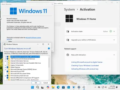 Windows 11 AIO 16in1 24H2 Build 26100.6584 (No TPM Required) Preactivated September 2025