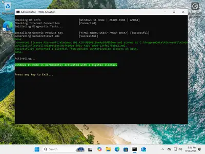 Windows 11 AIO 16in1 24H2 Build 26100.6584 (No TPM Required) Preactivated September 2025