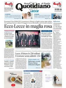 Quotidiano di Puglia Lecce - 14 Gennaio 2025