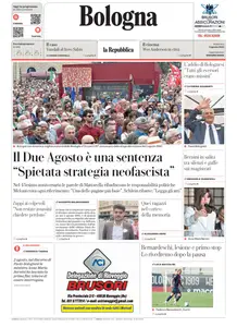 la Repubblica Bologna - 3 Agosto 2025