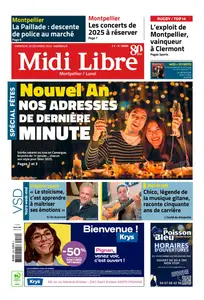 Midi Libre - 29 Décembre 2024