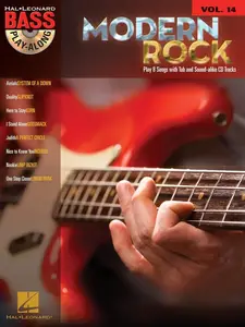 Hal Leonard, "Modern Rock: Bass Play-Along Volume 14 with CD"