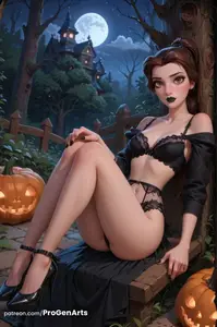 Belle - Halloween (AI Generated)