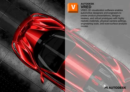 Autodesk VRED Pro & Design 2025.2.1 with Assets