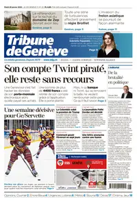 Tribune de Genève - 28 Janvier 2025