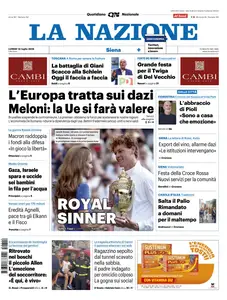 La Nazione Siena - 14 Luglio 2025