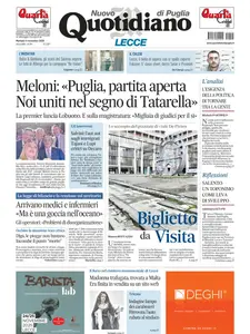 Quotidiano di Puglia Lecce - 11 Novembre 2025