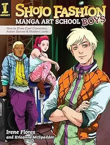 Shojo Fashion Manga Art School, Boys: How to Draw Cool Characters, Action Scenes and Modern Looks