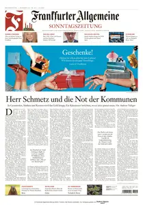 Frankfurter Allgemeine Sonntagszeitung - 01 Dezember 2024