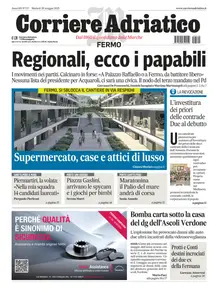 Corriere Adriatico Fermo - 20 Maggio 2025