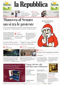 la Repubblica - 24 Dicembre 2025