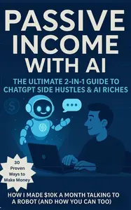 Passive Income with AI The Ultimate 2-in-1 Guide to ChatGPT Side Hustles & AI Riches