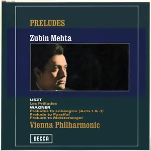 Wiener Philharmoniker - Liszt Les Préludes; Wagner Lohengrin, Meistersinger, Parsifal (1967/2026) [24/96]
