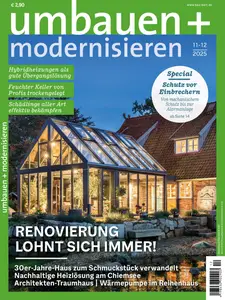 Umbauen + Modernisieren - November-Dezember 2025