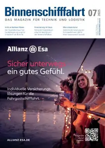 Binnenschifffahrt - Juli 2025